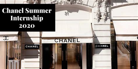 chanel intership|Chanel internship uk.